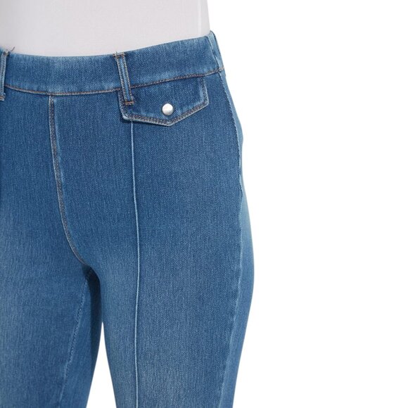 EUC Women's LYSSE Elle Ankle Flare‎ Denim Jeans | Size M - Picture 5 of 16